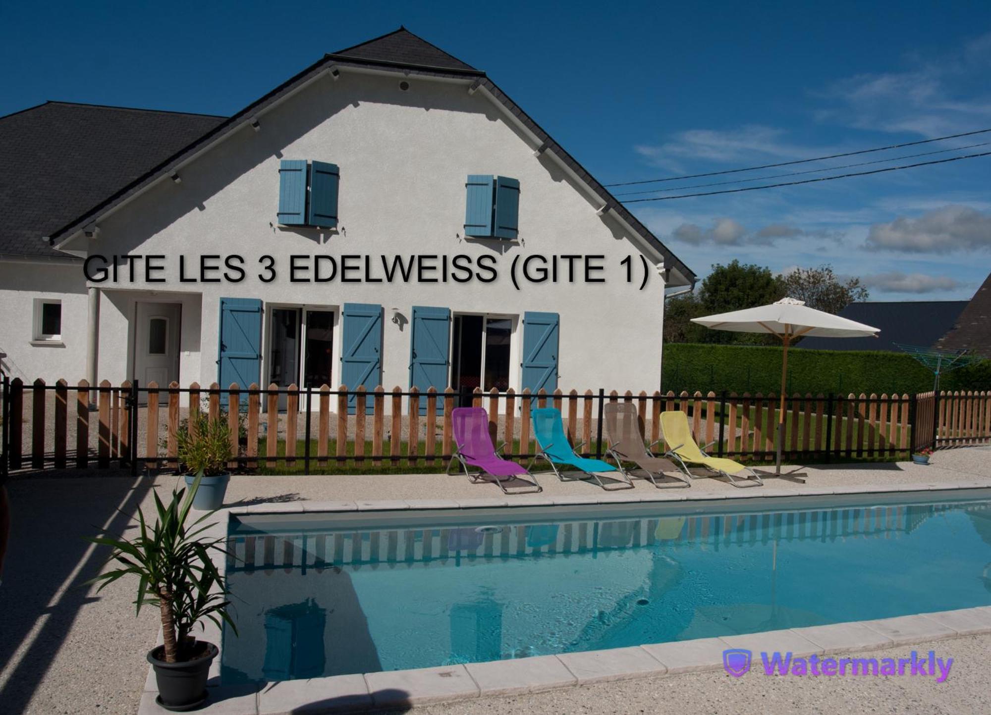 Les 3 Edelweiss - Gite 1 Ou Gite 2 أريت المظهر الخارجي الصورة